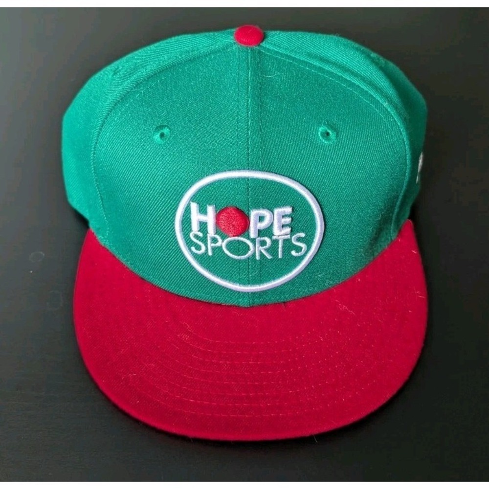 New Era 9Fifty Snapback Hope‎ Sports Green Red Adjustable Hat